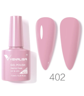 Esmalte 402 semipermanentes SIN HEMA - TPO - HPMA VIP4 7.5ml Venalisa