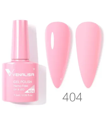 Esmalte 404 semipermanentes SIN HEMA - TPO - HPMA VIP4 7.5ml Venalisa