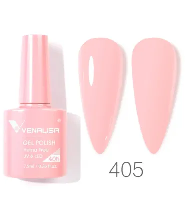 Esmalte 405 semipermanentes SIN HEMA - TPO - HPMA VIP4 7.5ml Venalisa