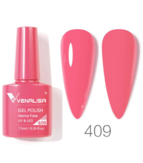 Esmalte 409 semipermanentes SIN HEMA - TPO - HPMA VIP4 7.5ml Venalisa