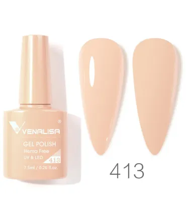 Esmalte 413 semipermanentes SIN HEMA - TPO - HPMA VIP4 7.5ml Venalisa