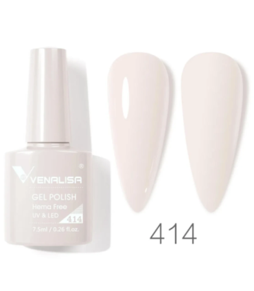 Esmalte 414 semipermanentes SIN HEMA - TPO - HPMA VIP4 7.5ml Venalisa