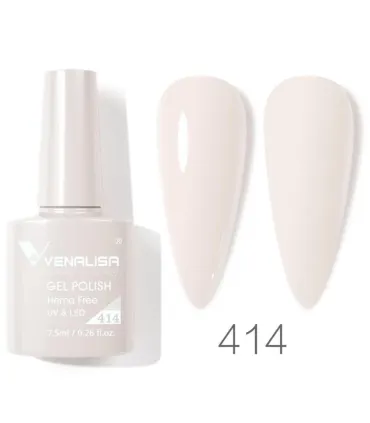 Esmalte 414 semipermanentes SIN HEMA - TPO - HPMA VIP4 7.5ml Venalisa