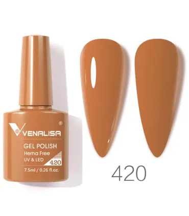 Esmalte 420 semipermanentes SIN HEMA - TPO - HPMA VIP4 7.5ml Venalisa