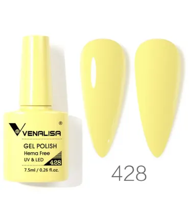 Esmalte 428 semipermanentes SIN HEMA - TPO - HPMA VIP4 7.5ml Venalisa