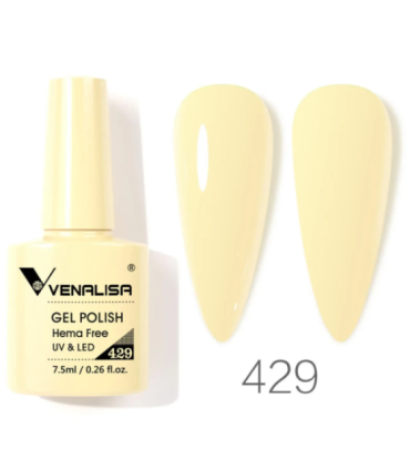 Esmalte 429 semipermanentes SIN HEMA - TPO - HPMA VIP4 7.5ml Venalisa