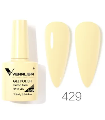 Esmalte 429 semipermanentes SIN HEMA - TPO - HPMA VIP4 7.5ml Venalisa