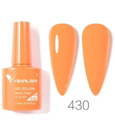 Esmalte 430 semipermanentes SIN HEMA - TPO - HPMA VIP4 7.5ml Venalisa