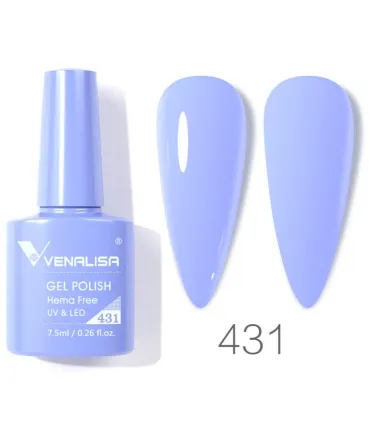 Esmalte 431 semipermanentes SIN HEMA - TPO - HPMA VIP4 7.5ml Venalisa