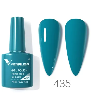 Esmalte 435 semipermanentes SIN HEMA - TPO - HPMA VIP4 7.5ml Venalisa