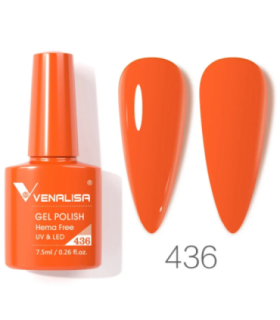 Esmalte 436 semipermanentes SIN HEMA - TPO - HPMA VIP4 7.5ml Venalisa