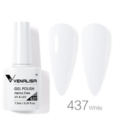 Esmalte 437 semipermanentes SIN HEMA - TPO - HPMA VIP4 7.5ml Venalisa