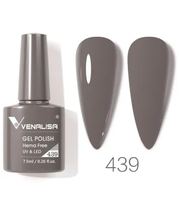 Esmalte 439 semipermanentes SIN HEMA - TPO - HPMA VIP4 7.5ml Venalisa