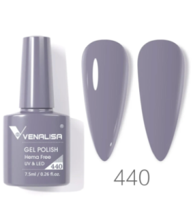 Esmalte 440 semipermanentes SIN HEMA - TPO - HPMA VIP4 7.5ml Venalisa