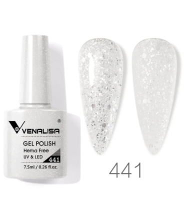 Esmalte 441 semipermanentes SIN HEMA - TPO - HPMA VIP4 7.5ml Venalisa