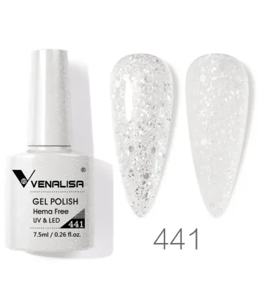 Esmalte 441 semipermanentes SIN HEMA - TPO - HPMA VIP4 7.5ml Venalisa