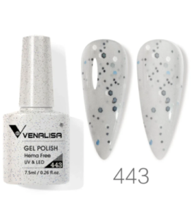 Esmalte 443 semipermanentes SIN HEMA - TPO - HPMA VIP4 7.5ml Venalisa