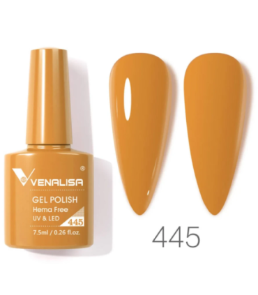 Esmalte 445 semipermanentes SIN HEMA - TPO - HPMA VIP4 7.5ml Venalisa