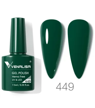 Esmalte 449 semipermanentes SIN HEMA - TPO - HPMA VIP4 7.5ml Venalisa
