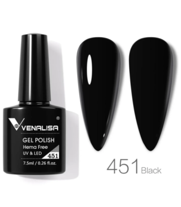 Esmalte 451 semipermanentes SIN HEMA - TPO - HPMA VIP4 7.5ml Venalisa