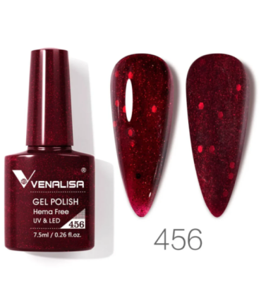 Esmalte 456 semipermanentes SIN HEMA - TPO - HPMA VIP4 7.5ml Venalisa