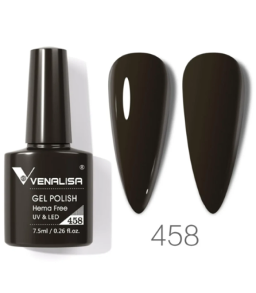 Esmalte 458 semipermanentes SIN HEMA - TPO - HPMA VIP4 7.5ml Venalisa