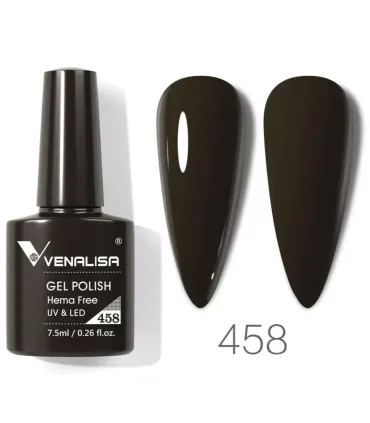 Esmalte 458 semipermanentes SIN HEMA - TPO - HPMA VIP4 7.5ml Venalisa