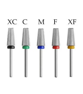 Broca de Unhas Cónica 5 em 1 | Carboneto de Tungsténio Profissional