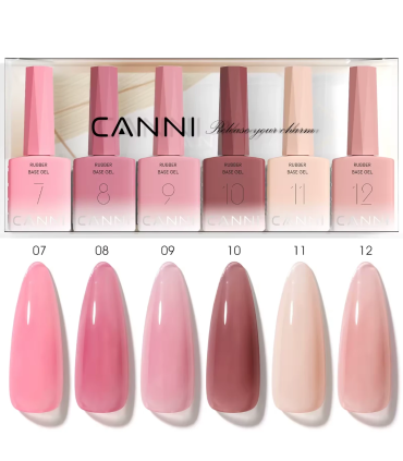 Kit Base Rubber R2 CANNI 9ml | Sem HEMA | TopManicura