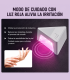 Lâmpada UV LED Venalisa 28,8 W com luz vermelha, sensor inteligente e 4 temporizadores para cura profissional de verniz gel.