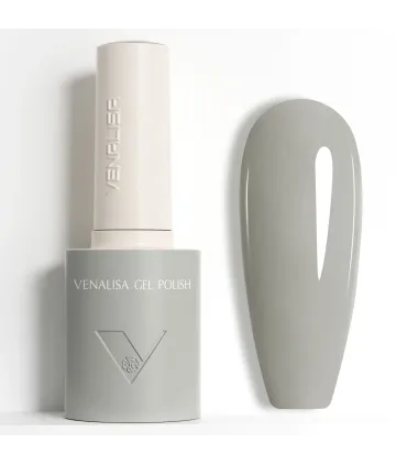 Esmalte Semipermanente 5123 Gris Claro Frío V7 10ml Venalisa