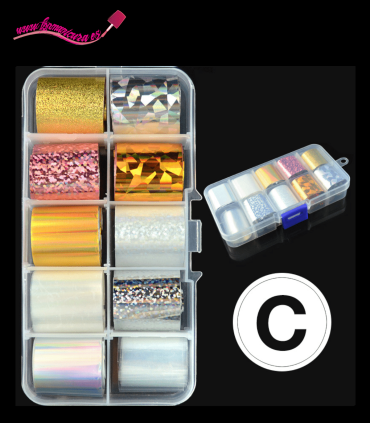 Pack foil uñas Venalisa C