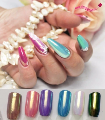 Efecto uñas Unicornio