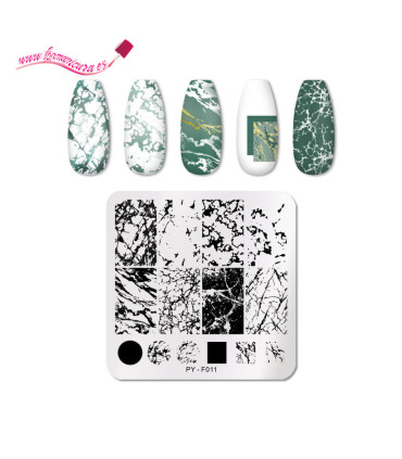 Mini Placas Stamping cuadradas