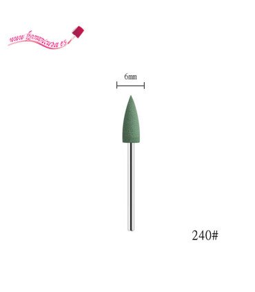 Fresas para uñas de silicona Cónica 240#