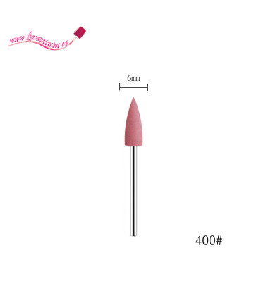 Fresas para uñas de silicona Cónica 400#
