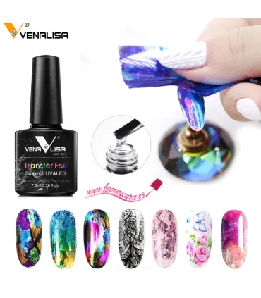 Gel transfer foil soak-off 7.5 ml Venalisa