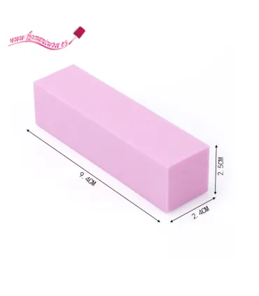 Taco pulidor de uñas medidas