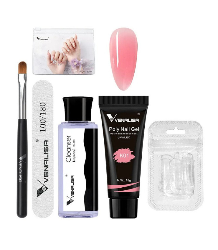 Kit polygel 15gr Venalisa