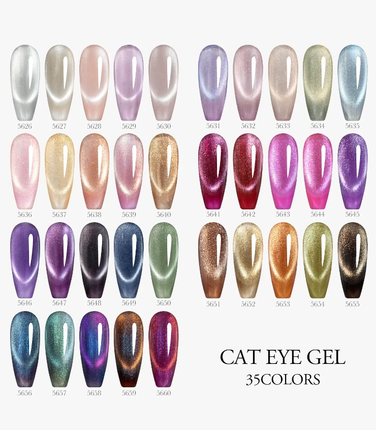 Esmaltes en Gel Cat Eye 10ml Venalisa